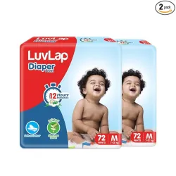 LuvLap Diaper Pants Medium 144 Count