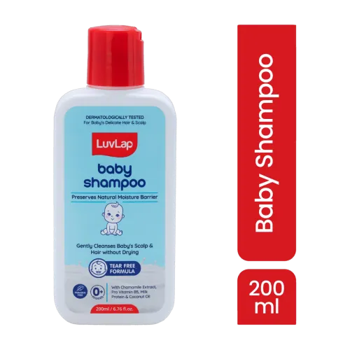 Image of LuvLap Milky Soft Baby Shampoo - 200ml,