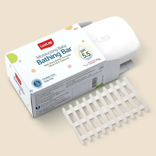 Image of LuvLap Moisturizing Baby Bathing Bar