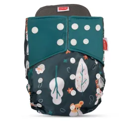 LuvLap Reusable Baby Cloth Diaper (Green)