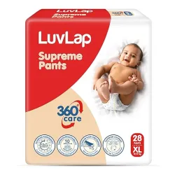 LuvLap Supreme Diaper Pants (XL, 28 count)