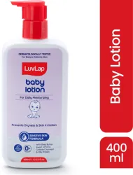 LuvLap Baby Lotion with Milk Protein (400 ml)