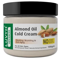 Luvyh Almond Oil Cold Cream & Winter Cream (100g)