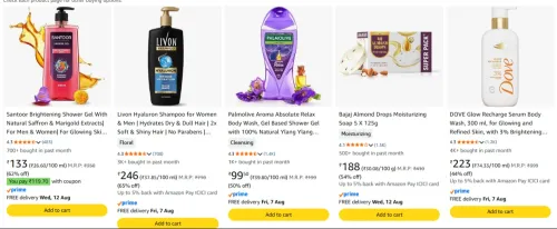 Image of Lux Beauty Products up to 65% Discount 
