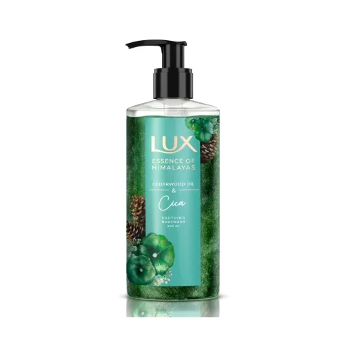 Image of Lux Essence of Himalayas | Cedarwood Oil & Cica |100% Natural himalayan oil | Soothing Body Wash 400 ml