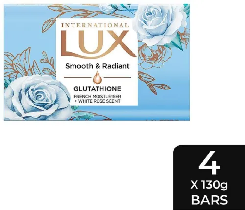 Image of LUX International Creamy Perfection Bar Soap (4 x 125g)