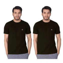 Lux Nitro Pack of 2 Mens Round Neck Tshirt