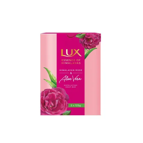 Image of LUX ROSE & ALOEVERA EXF SOAP 5x125g