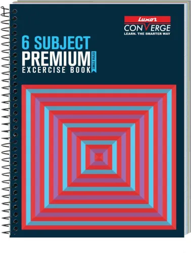 Image of LUXOR 20703Exercise book 6 Sub, 300 Pages 