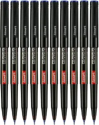 LUXOR Blue CD DVD OHP Marker (Set of 10, Blue)