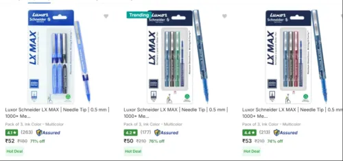 Image of Luxor Pen Sets Starting at ₹50