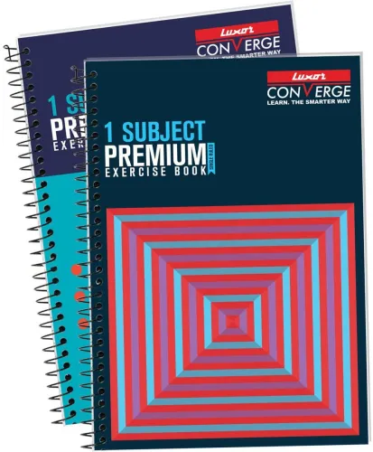 Image of LUXOR Premium Ruled Exercise Notebook 160 Pages (PO2)