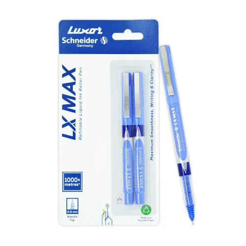 Image of Luxor Schneider LX MAX roller ball pen Pack of 2