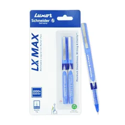Luxor Schneider LX MAX roller ball pen Pack of 2