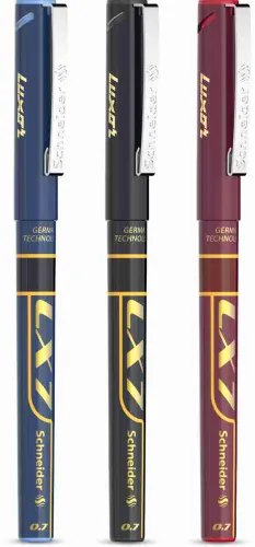 Image of LUXOR Schneider LX7 Technoroller Ink Roller Ball Pen, Po3