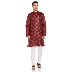 Luxrio Kurta Set for Men Cotton Blend Kurta with Pyjama Set Ethnic Set