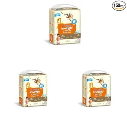 Luxury Baby Diaper|Pant Style Diaper for Baby|Diaper L size|2X preference on Absorption*IAdvanced Leakage Protection|Wetness Indicator|Easy Throw Tape|9-14 kg|50 Pieces (Pack of 3)