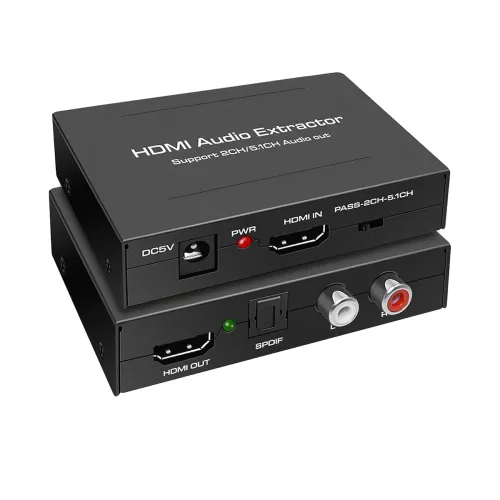 Image of LVY Hdmi Audio Extractor 4K Hdmi To Hdmi Audio Spdif