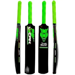 Lycan Junior Hard Plastic Cricket Bat Size 3, Age 6-8 Year Old Kids