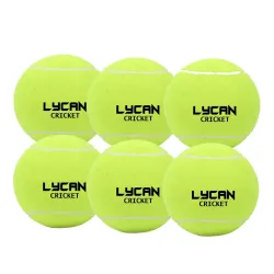 LYCAN Tennis Balls for Kids and Adults, 3 Pack (Pack of 6 PC Tennis Ball)