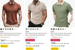 Lymio mens T- Shirt Upto 80% Discount