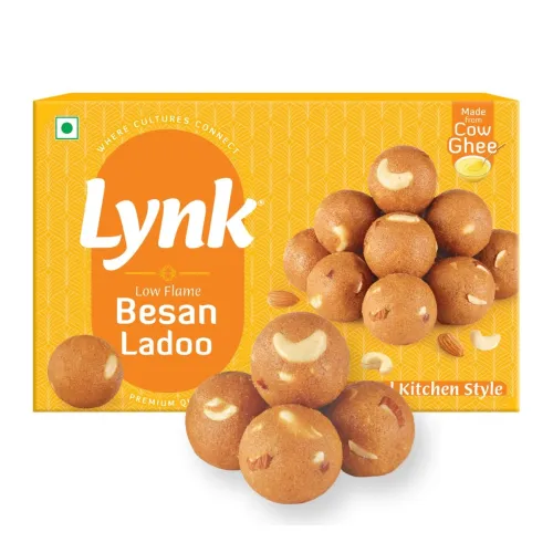 Image of Lynk Besan Ladoo - Pure COW GHEE 