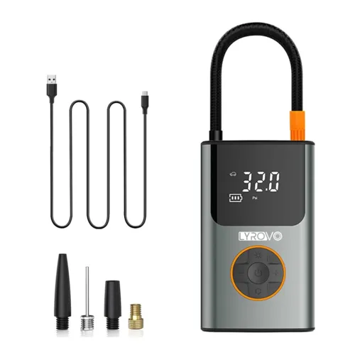 Image of Lyrovo LY19 Cordless Smart Tyre Inflator 150PSI Portable Air Compressor