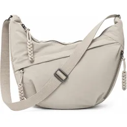 Lyrovo Unisex Crescent Crossbody Sling Bag for Travel