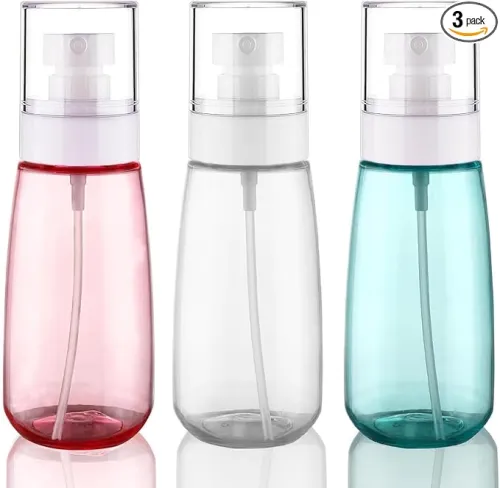 Image of Lyrovo Travel Spray Bottle TSA Approved 100ml 3 Pack