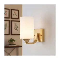 Lyse Decor Golden Wall Light for Living Room, Modern Wall Lamps