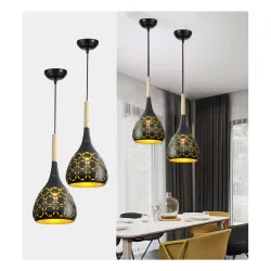 Lyse Decor Hanging Lights for Bedroom, Hanging Lamps for Living Room