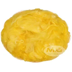 M.G ENTERPRISE Merino Felting Wool Roving Yellow 20 gm Each