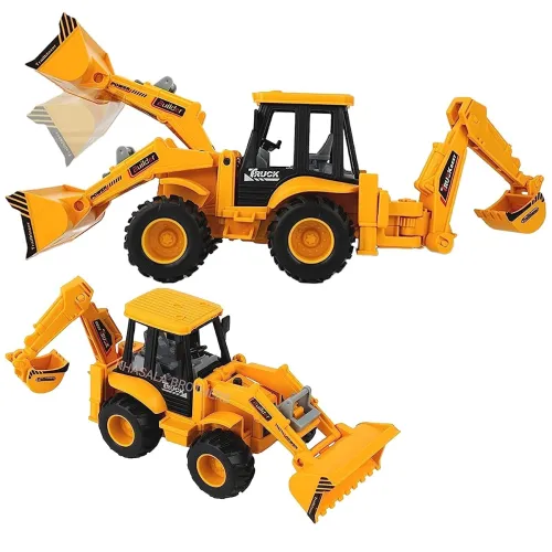 Image of M2K HUB Bulldozer Construction Realistic Vehicle Toy Set,Excavator Bulldozer