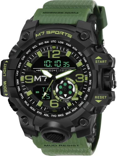 Image of M7 By Metronaut M7 Adventure Chrono Series Analog-Digital Watch