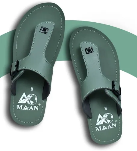 Image of Maan Men Green Sandals
