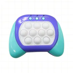 Mable Pop it Pro Game, Fidget Toy with Music for Kids Girl & Boy, Four Modes and Electronic Speed Push Game for Stress Relief and Brain Exercise, Ideal for 3+ Years, Kid Boys and Girls ( Blu...