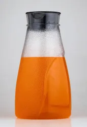 MACARIZE Healthy H 2 O 1500 ml Plastic Flask (Pack of 1, Purple)