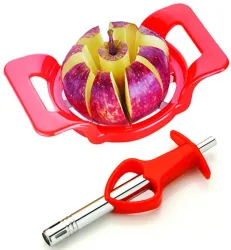 MACARIZE Super Duper Slicer Apple Cutter Kitchen Tool Set 