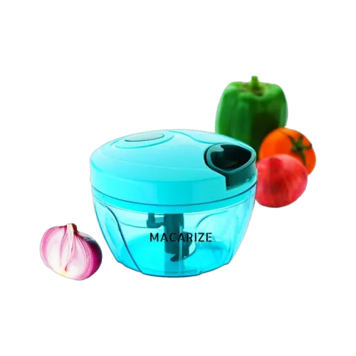 Image of MACARIZE Tornado Quick Chopper Vegetable & Fruit Chopper (01 pc Chopper, 01 Blade Shaft, 01 Mixer Shaft, 01 String Head)