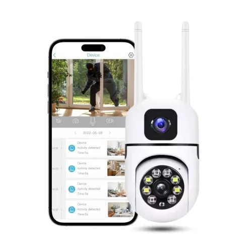 Image of MacCam 4+4MP Smart WiFi PTZ CCTV Camera for Home Outdoor