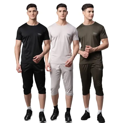 Image of Mack Jonney Dryfit Solid Lycra Tracksuit Pack of 3