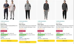 mack Jonney Mens Tracksuits upto 83% discount 