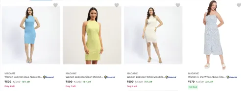 Image of Madame Women's Dresses at minimum 73% Discount