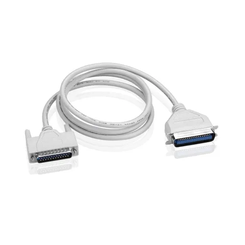 Image of Madhabi 5M Parallel Printer Cable, DB25 Male to Centronics 36 Pin IEEE-1284 Connector, LPT Printer Cable for Dot Matrix,