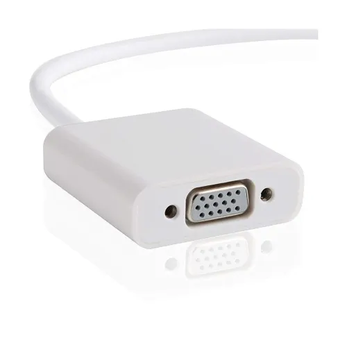 Image of Madhabi Mini DP to VGA Adapter 1080p, Thunderbolt to VGA Female Converter for MacBook Pro/Air, Windows Laptop