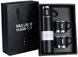 MADHAV 500ml Vacuum Flask Set Cup