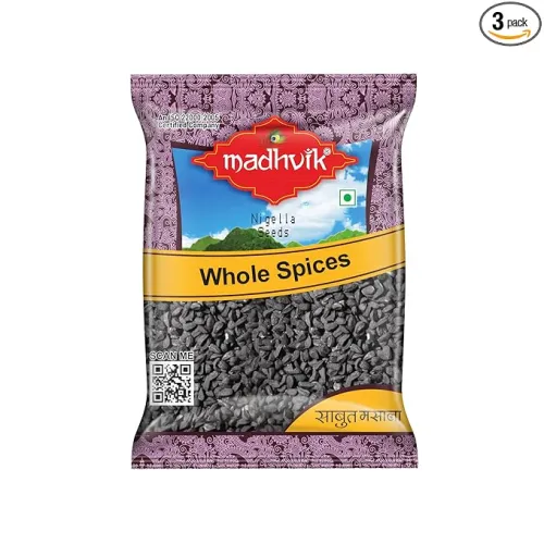 Image of MADHVIK Nigella Seeds 100g * Pack of 3