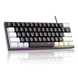 MageGee 60% Compact RGB Backlit Mechanical-Feel Gaming Keyboard