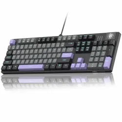 MageGee MK-Storm Mechanical Gaming Keyboard, Twilight Purple