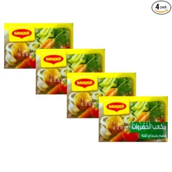 Maggi Vegetable Stock Cubes, 0.63 ℮ 18 g, 4 Pack